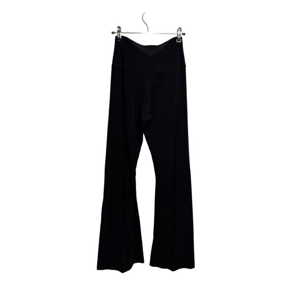 OFFLINE By Aerie Leggings Women Large Real Me High Waisted Crossover Flare Black - Picture 2 of 5